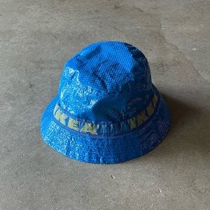 IKEA Bucket Hat KNORVA Blue, One Size, Like New